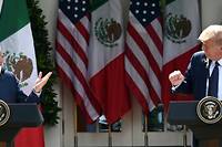 Trump et son homologue mexicain jouent la bonne entente