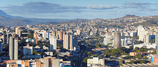 Belo Horizonte, dans le Minas Gerais, au Bresil.
