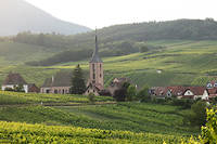 Le village de Blienschwiller, dans le vignoble alsacien.
