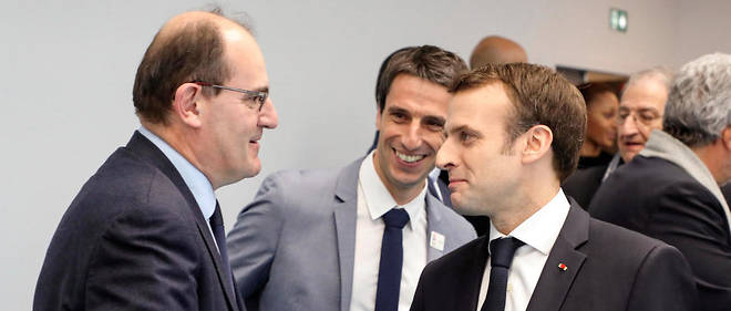 Jean Castex et Emmanuel Macron en 2019.
