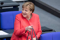 &laquo;&nbsp;Merkel est pass&eacute;e d'une sortie par le bas &agrave; une sortie par le haut&nbsp;&raquo;