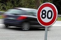 80 km/h, les automobilistes émettent la présomption d'une étude orientée par la Sécurité Routière