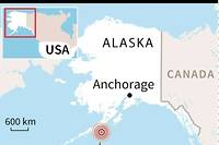 S&eacute;isme de 7,8 au large de l'Alaska, br&egrave;ve alerte tsunami