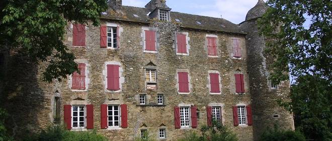 Le chateau du Bosc, demeure d'enfance du peintre Toulouse-Lautrec.

