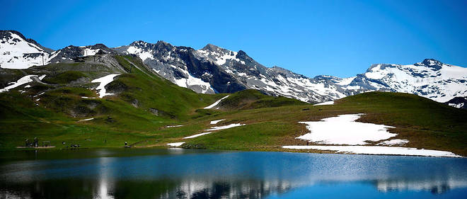 Le lac de l'Ouillette, dans les Alpes, en juillet 2020. (Photo d'illustration)
