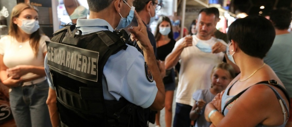 A Argeles-sur-Mer, la repression face au relachement des gestes barrieres