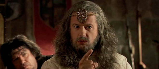 Merlin dans la serie Kaamelott.
