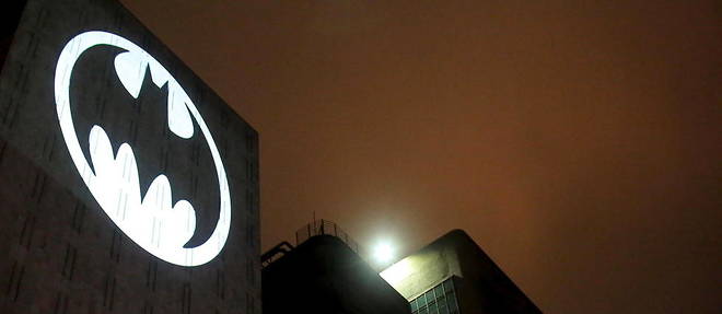Le << Bat Signal >> projete sur un immeuble de Sao Paulo. (Photo d'illustration)
