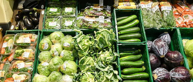 Des legumes dans un supermarche de Berlin, en septembre 2019. (Photo d'illustration)
