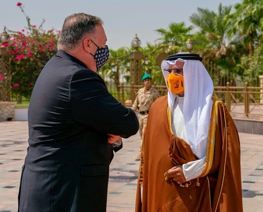 Bahrein ecarte en recevant Pompeo une normalisation rapide avec Israel