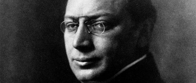 Sandor Ferenczi (1873-1933), psychanalyste hongrois, 1922, Budapest.

