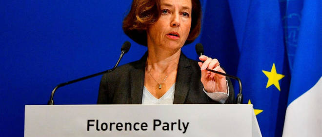 Florence Parly etait l'invitee d'Europe 1. 
