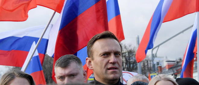Alexei Navalny, a Moscou le 29 fevrier 2020.
