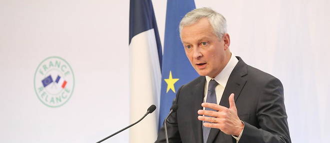 << La France sortira plus forte de la crise qu'elle n'y etait entree >>, a promis le ministre de l'Economie.
