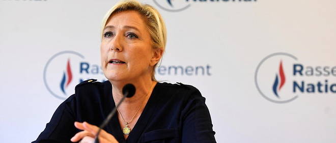 Marine Le Pen livrera un discours dimanche apres-midi a Frejus (Var) lors des universites d'ete du Rassemblement national. (Photo d'illustration)
