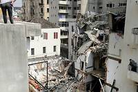 A Beyrouth, recherches dans un quartier sinistr&eacute;, possible survivant