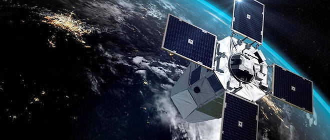 Le satellite militaire francais d'observation spatiale CSO.
