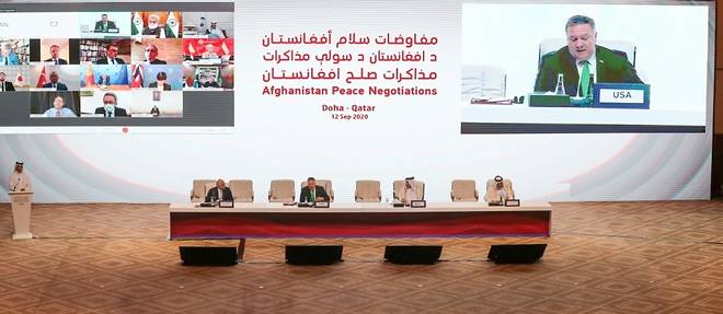Premiere journee de pourparlers historiques sur l'Afghanistan au Qatar