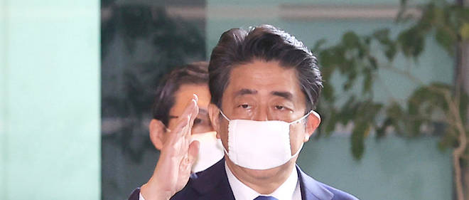 Shinzo Abe le 3 juin 2020, a Tokyo. Le Premier ministre japonais a annonce sa demission le 28 aout 2020.

