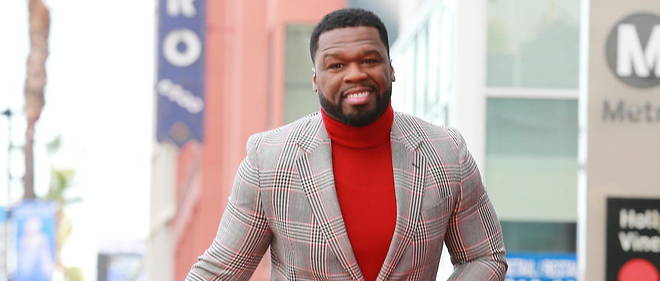 Curtis << 50 Cent >> Jackson sur le celebre Hollywwod Boulevard en janvier 2020.
