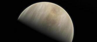 Vue artistique de la planète Vénus, notre plus proche voisine dans le système solaire.