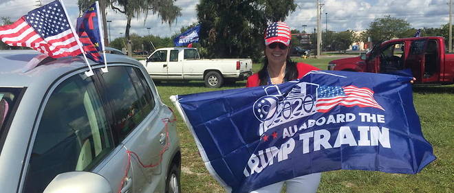 En Floride, l'armada des fans de Donald Trump s'organise.
