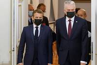 En Lituanie, Macron s'implique dans la crise au B&eacute;larus