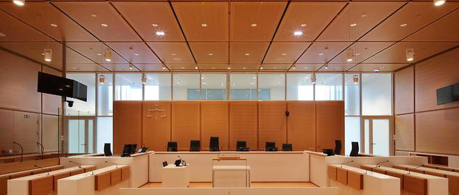 La salle du tribunal de Paris utilisee pour les affaires concernant les mineurs.
