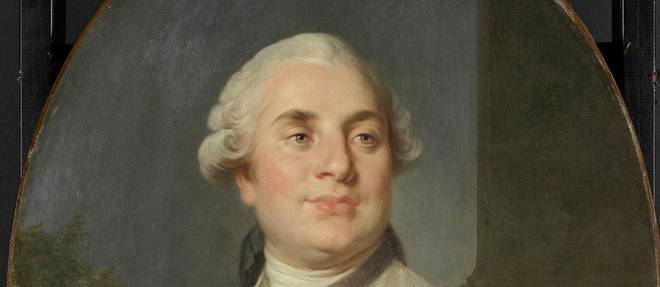 Un portrait de Louis XVI.
