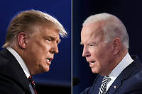 Donald Trump et Joe Biden, lors du premier débat télévisé de la campagne présidentielle américaine.
