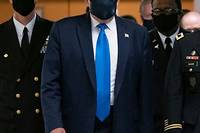 Donald Trump porte le masque, pour la premi&egrave;re fois publiquement