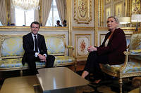 Favoris pour la prochaine présidentielle, Emmanuel Macron et Marine Le Pen ne font pas recette dans les élections locales.
