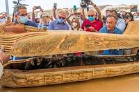 D&eacute;couverte en Egypte de 59 sarcophages intacts, et ce n'est qu'&quot;un d&eacute;but&quot;