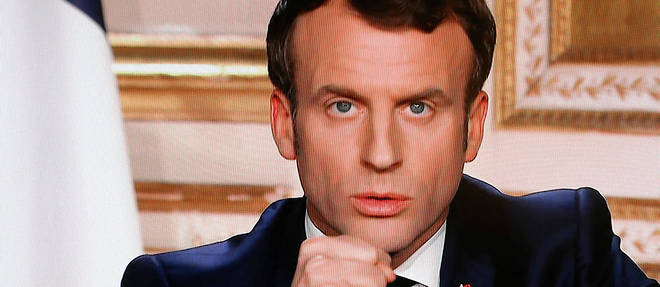 Emmanuel Macron lance un appel a l'Europe et aux Etats.
