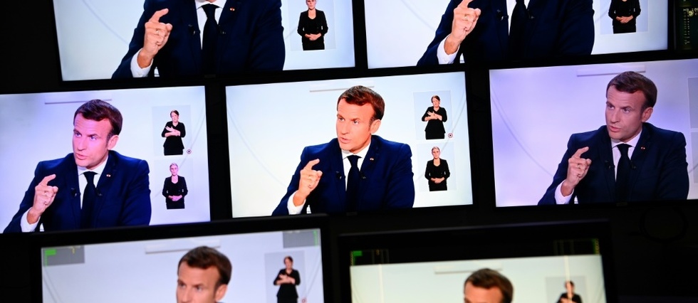 Couvre-feu: plus de 20 millions de telespectateurs ont suivi les annonces de Macron