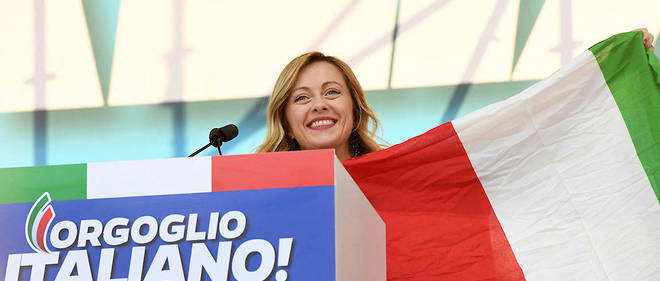 Giorgia Meloni en 2019.
