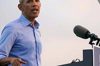 Obama appelle &agrave; oublier les sondages et &agrave; se mobiliser pour Biden