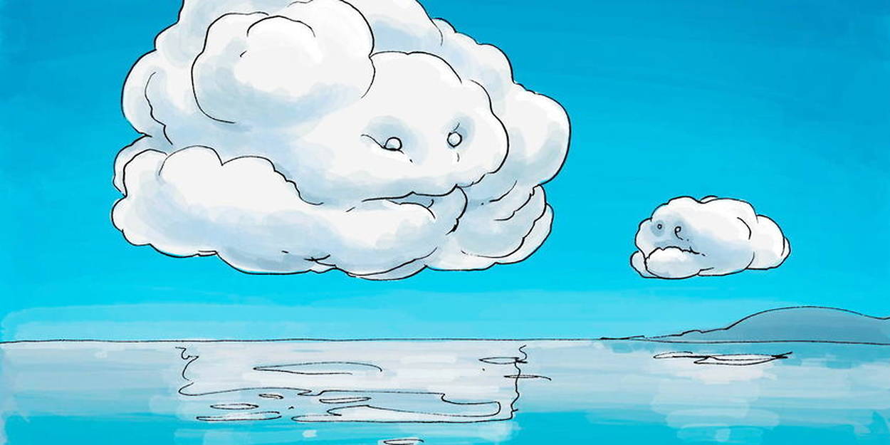 Combien y a-t-il de litres d'eau dans un nuage ?