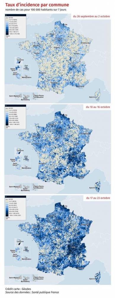 Cartographie des bars de France métropolitaine