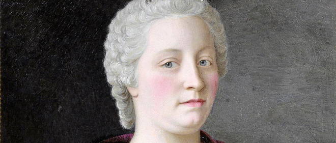 Portrait de l'imperatrice Marie-Therese d'Autriche (1717-1780).
