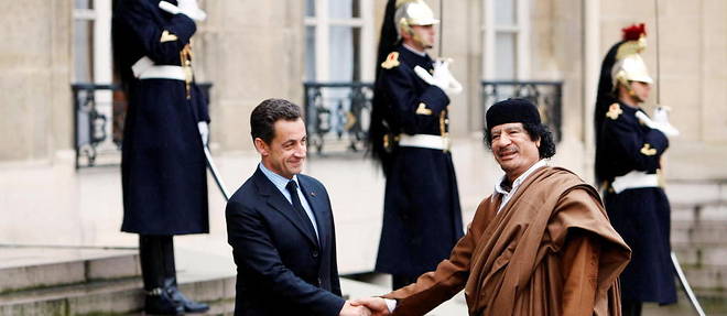 Nicolas Sarkozy est accuse d'avoir recu de l'argent de Libye pour financer sa campagne presidentielle en 2007. (Illustration)
