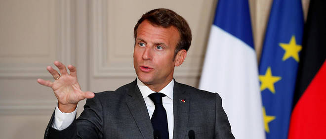 Emmanuel Macron en 2020.
