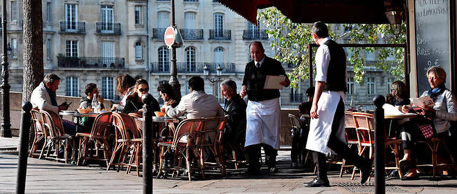 La terrasse d'un restaurant a Paris. (Photo d'illustration)
