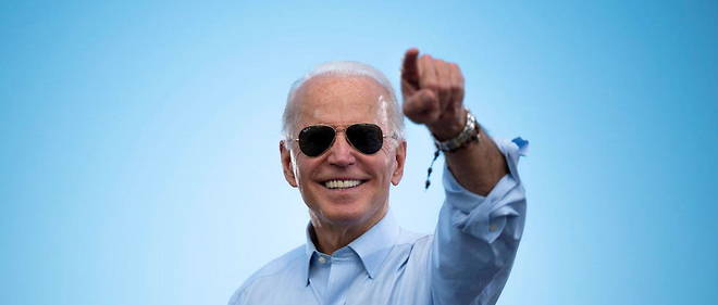Le president elu Joe Biden pendant sa campagne electorale, le 29 octobre en Floride. 
