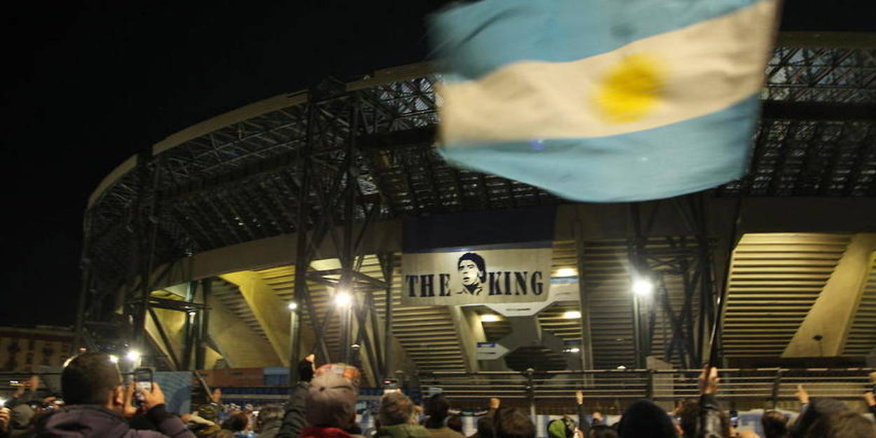 Mort de Diego Maradona : le maire de Naples veut renommer le stade de la  ville - Le Point