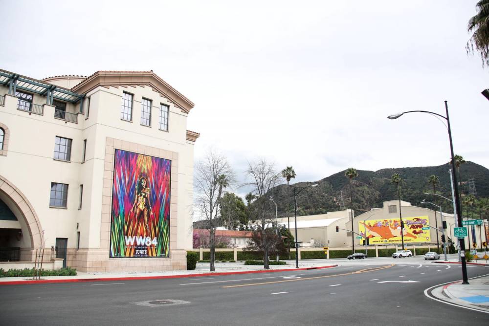 Les studios Warner à Burbank, Californie. 
 ©  Image Press Agency / NurPhoto / NurPhoto via AFP