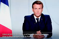 Le 28 octobre 2020, le président de la République Emmanuel Macron s'adresse aux Français pour annoncer un nouveau confinement.
