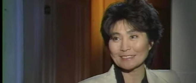 Yoko Ono en 1989.
