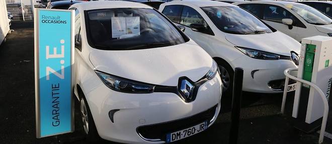 Nombreuses sur le marche de l'occasion, les Renault Zoe beneficieront du nouveau bonus de 1 000 euros.
