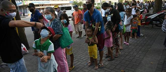 Aux Philippines, la faim est une des consequences du coronavirus